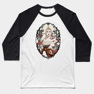 Rose Bard Baseball T-Shirt